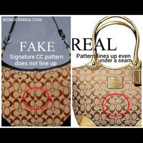 real vs fake coach crossbody|real coach handbags.